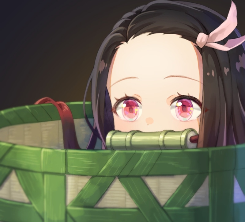 1080P, anime, Kamado Nezuko, Kimetsu no Yaiba, Tanjiro Kamado