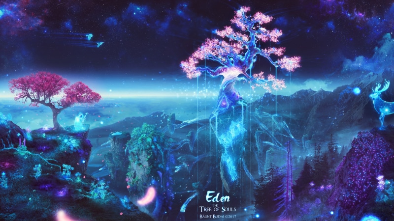 star - space, glowing, illustration, sea, butterfly, underwater, sakura (tree), nature, no people, abstract, astronomy, deer, blue, digital art, photo