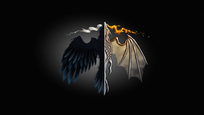 animal, fire, copy space, 2K, creativity, art and craft, vector, representation, backgrounds, flying, halloween, digital composite, outdoors, gray, black background