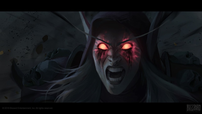 Blizzard Entertainment, pointed ears, elven, fantasy art, artwork, 720P, digital art, Warcraft, World of Warcraft: Battle for Azeroth, World of Warcraft