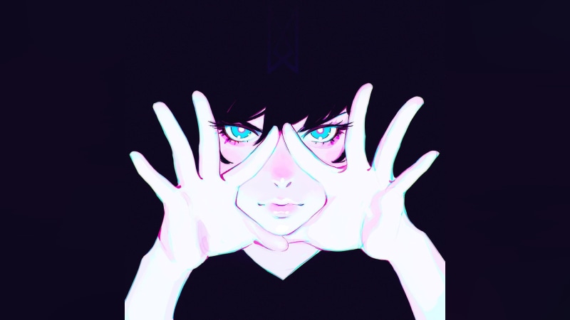 humor, beautiful, females, beauty, young Adult, elegance, illustration, fun, woman, emotion, digital art, looking at camera, obscured face, close-up, human Hand