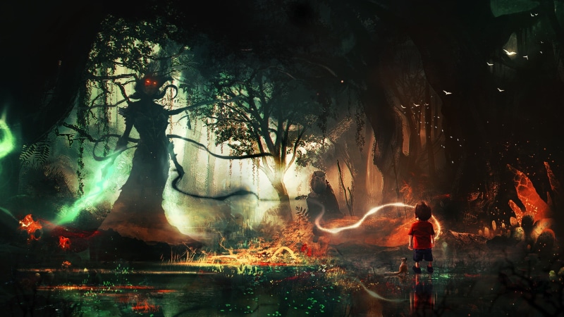 glowing, blurred motion, night, red, Magic: The Gathering, representation, long exposure, heat - Temperature, animated, abstract, group of people, light - Natural Phenomenon