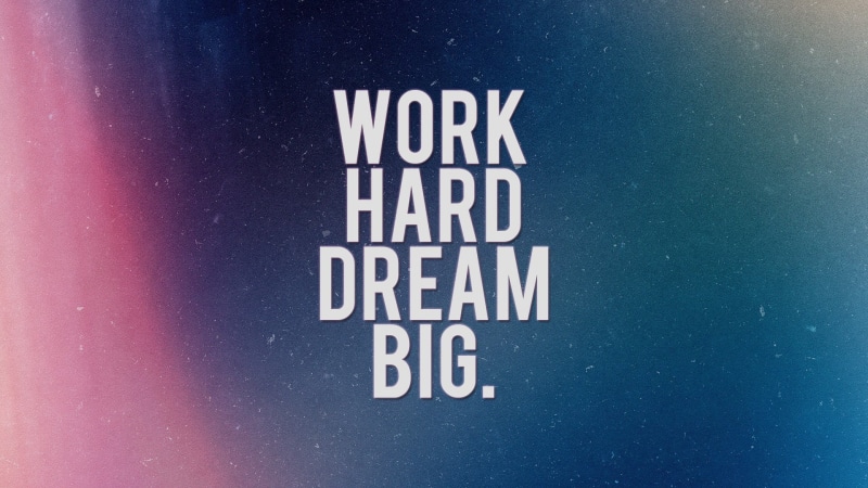 quote, information sign, high angle view, dream, road, 1080P, communication, information, western script, motivational, script, digital art, non-western script