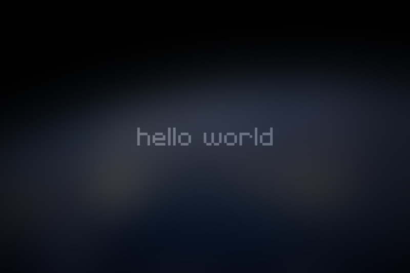 simple background, digital art, neon, black color, backgrounds, 8-bit, Hello World, hello, studio shot, black background, gray, technology, glowing, pixelated