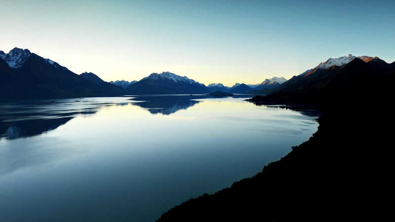 summer, lake, mountain, mountain Peak, european Alps, cyan, waterfront, tourism, landscape, blue, scenics, morning, day, nature, remote, tranquil Scene
