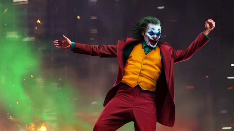 Joker, Movie, Joaquin Phoenix, 2K