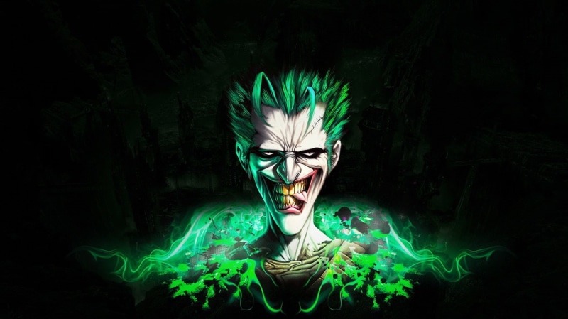 cartoon/comic, joker, digital, batman, hd, 720P, black, art