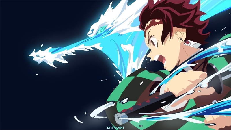 Anime, Demon Slayer: Kimetsu no Yaiba, Tanjirou Kamado, 4K