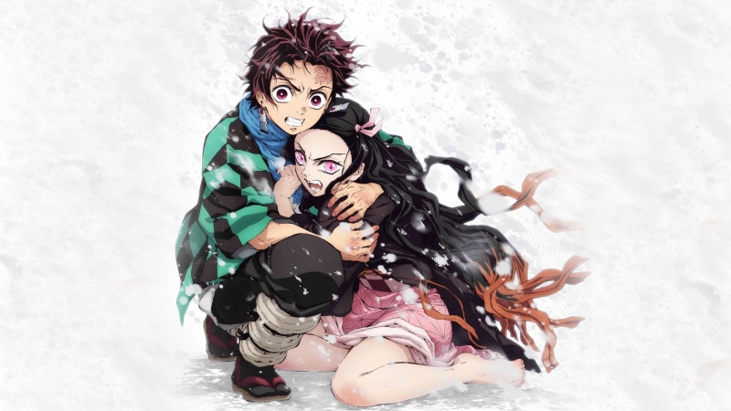 Tanjirou Kamado, Nezuko Kamado, Anime, Demon Slayer: Kimetsu no Yaiba, 1080P