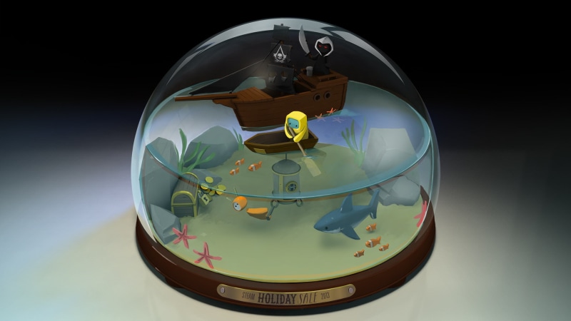 wooden, treasure, pirate, ship, water, s, video games, creed, steam, assassin, globe, underwater, hd, 1080P, framed, brown, shark, black, flag, snow