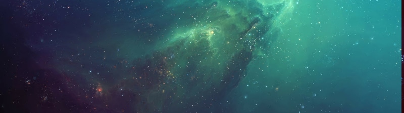 digital art, nature, science, outdoors, glowing, astronomy, nebula, mystery, milky Way, universe, star - Space, illuminated, sea, 4K, power in nature