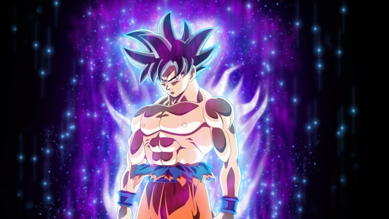 elegance, son, illuminated, 4K, digital, Son Goku, Dragon Ball Super, nature, clothing, young adult, beautiful people, fashion, beauty, women, gokou, one person