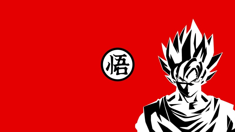 black Color, studio shot, fire - Natural Phenomenon, 4K, Super Saiyan, representation, TV, adult, design, one person, danger, art and craft, power, son