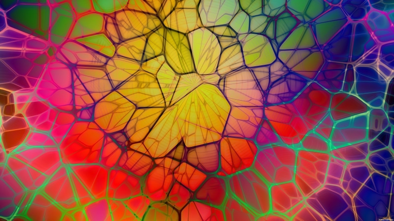 full frame, art and craft, decoration, studio shot, yellow, textured, backgrounds, abstract backgrounds, indoors, multi colored, 4K, abstract, floral pattern