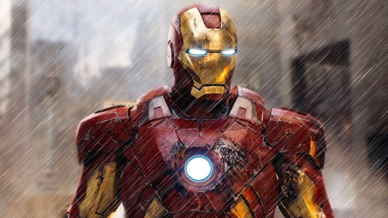 technology, The Avengers, iron, lighting equipment, man, representation, superhero, art and craft, day, digital, male likeness, illuminated, outdoors, nature