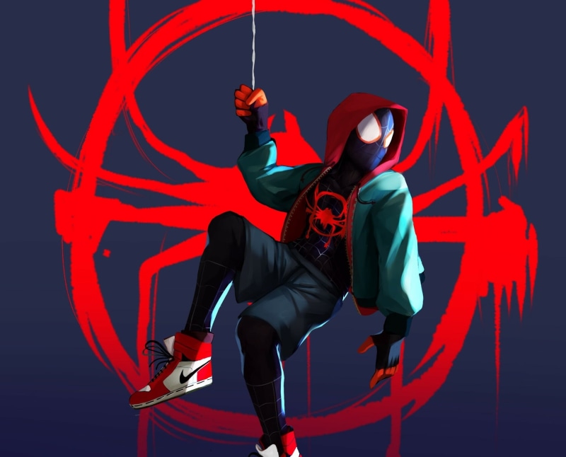 Spider-Man: Into The Spider-Verse, 1080P, Marvel Comics, Spider-Man, Movie, Miles Morales