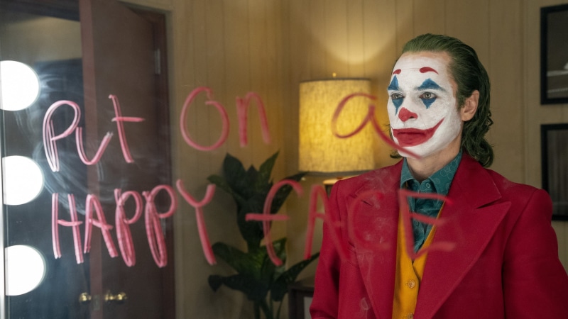 makeup, Joaquin Phoenix, super villain, Joker (2019 Movie), 4K, Joker, movie characters, clown, DC Universe, Arthur Fleck
