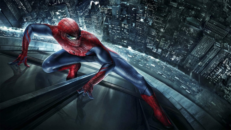 Amazing, digital composite, adult, isolated color, technology, sport, boxing glove, boxing - sport, people, 1080P, spider man, close-up, spiderman, safety