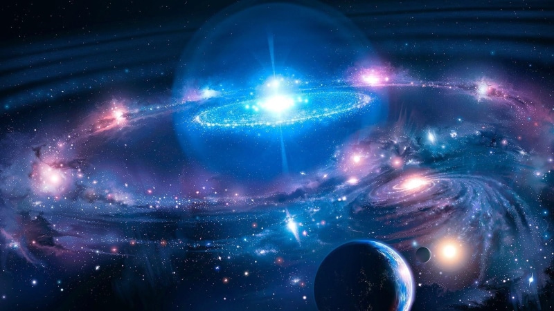 1080P, universe, space, galaxy, planets, planet, space art, fantasy, fantasy art