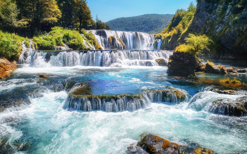  mobile, pc, buk, landscape, 4K, bosnia, nature, desktop, waterfalls, una, herzegovina, tablet, strbacki, hd, river