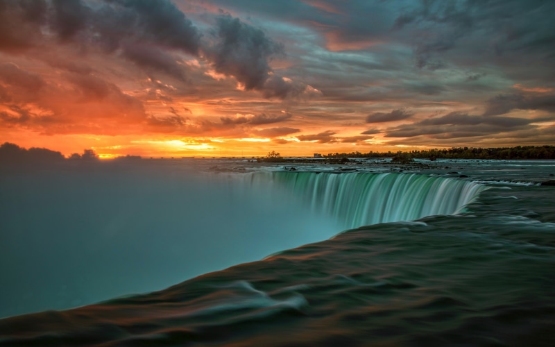 landscape, k, sunset, ultra, falls, tablet, hd, canada, mobile, nature, computers, niagara, 4K, desktop, phones, laptop