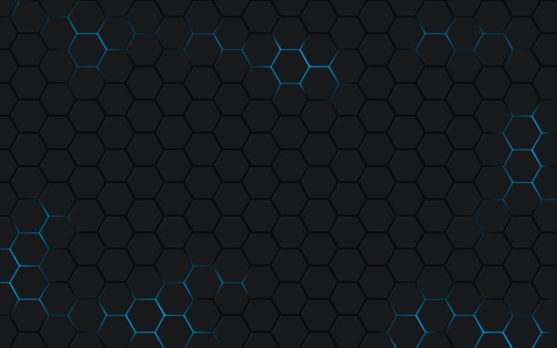 no people, Hexagon, shape, textured, 1080P, glowing, backgrounds, honeycomb, geometric shape, full frame, Abstract, window, blue, Pattern, indoors