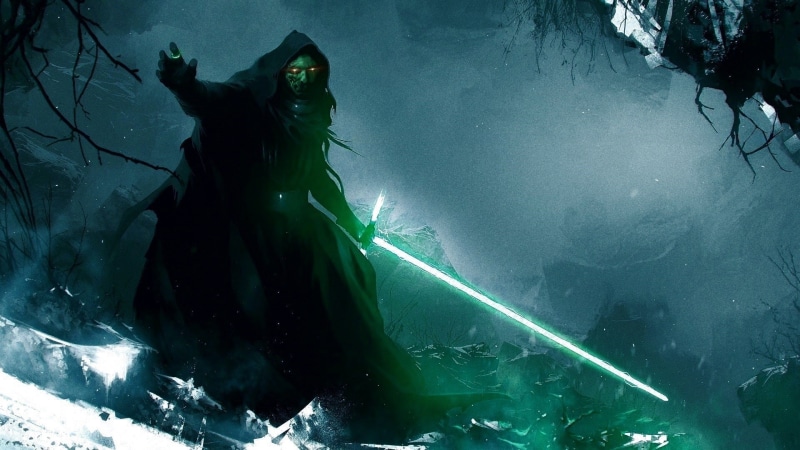 Middle-Earth: Shadow of War, The Lord of the Rings, fantasy art, lightsaber, digital art, artwork, Star Wars, video games, corruption, Middle Earth Shadow of War