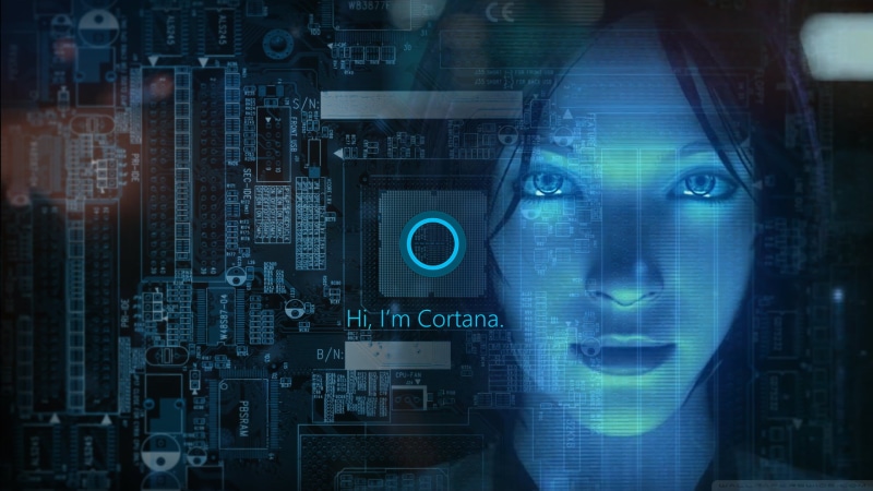 technology, Cortana, video games, Microsoft Windows, Windows 10, 1080P