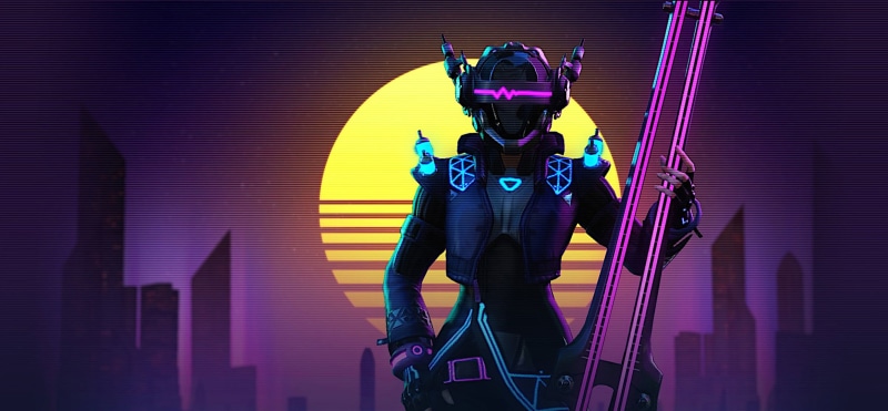 digital, building, digital art, cyberpunk, Video Game Art, vaporwave, neon, video games, 1080P, artwork, futuristic, lights, tower, robot, science fiction