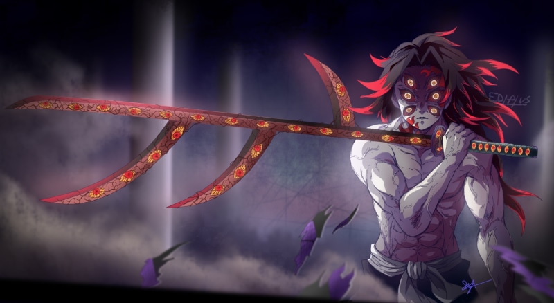 Demon Slayer: Kimetsu no Yaiba, Anime, 1080P, Kokushibou (Demon Slayer)