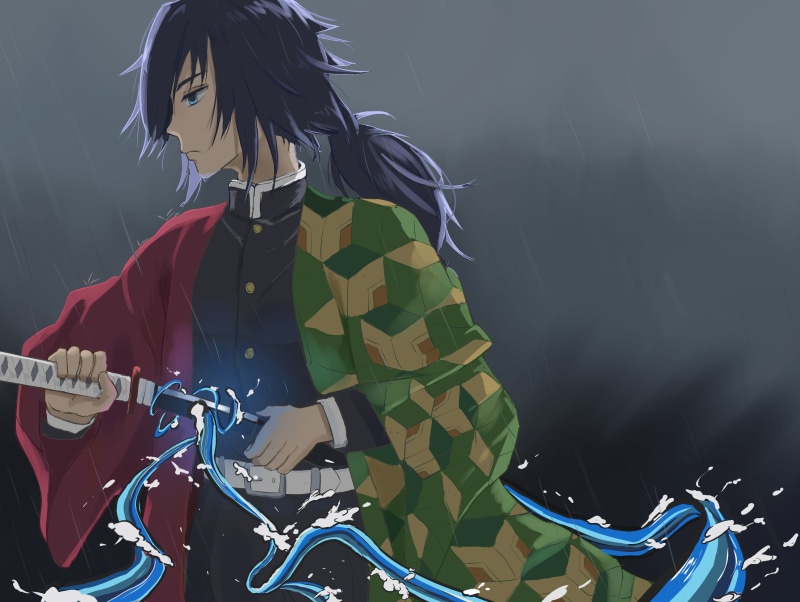 Giyuu Tomioka, Anime, 2K, Demon Slayer: Kimetsu no Yaiba