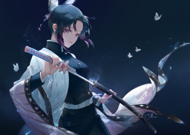 Demon Slayer: Kimetsu no Yaiba, Shinobu Kochou, 1080P, Anime