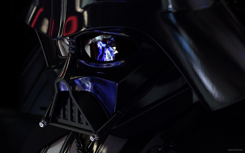 land vehicle, nightlife, technology, Star Wars, darth, indoors, Darth Vader, music, no people, mode of transportation, star, 1080P, black color