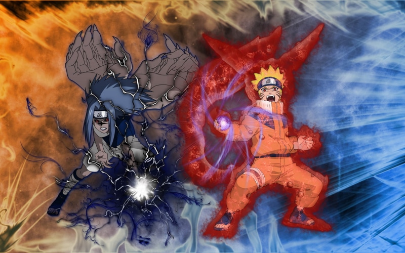 Sasuke, Chidori, 1080P, human Skull, Naruto, science, Mode Fox, red, imagination, table, representation, still life, close-up, decoration, backgrounds