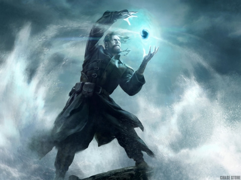 Magic, fantasy, wizard, art, 1080P, mage, sorcerer, artwork, magician