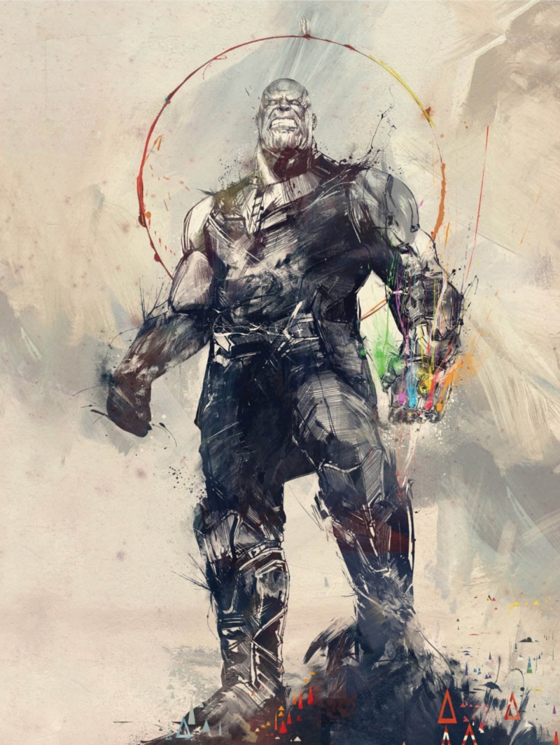 armed Forces, textured effect, abstract, Avengers Infinity War, weapon, Thanos, wet, Marvel Comics, power, smoke - physical structure, motion, The Avengers