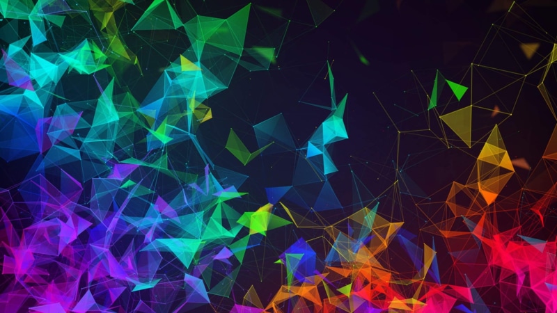 2K, abstract, colorful, Razer Phone 2, HD