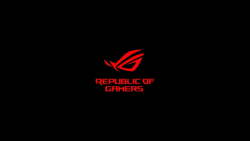 indoors, red, technology, ASUS, close-up, Republic of Gamers, no people, black background, copy space, neon, guidance, communication, number, illuminated