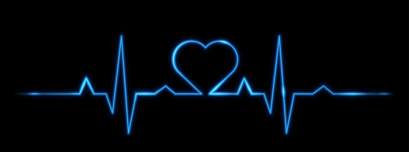 black background, blue, black color, panoramic, light - natural phenomenon, Heart, electricity, glowing, Love, 8K, illustration, alive, line, illuminated