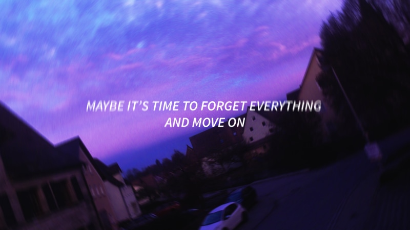 purple background, purple sky, quote, vaporwave, love, 5K, Golden Aesthetics