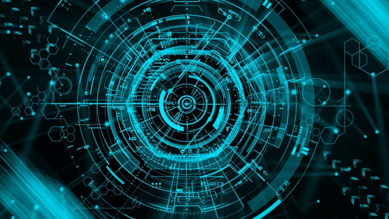 design, no people, technology, 1080P, illuminated, sphere, data, shape, black, architecture, concentric, abstract, glowing, internet, desk, pattern, green