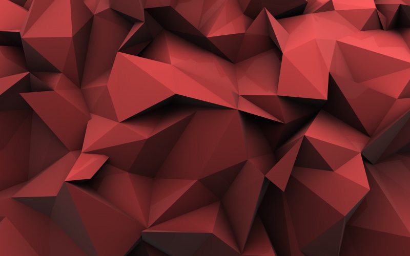 d, Abstract 3D, paper, poly, 2K, white tigers, 3D, red, low, abstract
