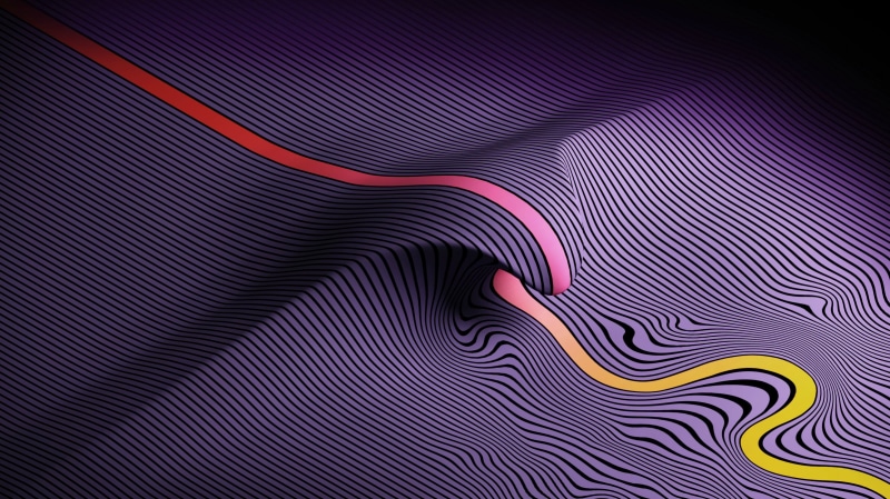 purple, concentric, Tame Impala , 3D, light - natural phenomenon, studio shot, multi colored, abstract backgrounds, curve, motion, illuminated, close-up