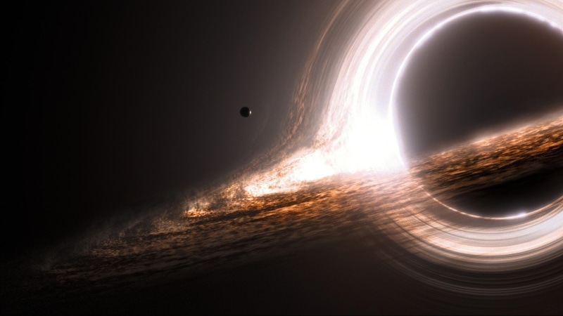 planet, 4K, black hole, space, interstellar