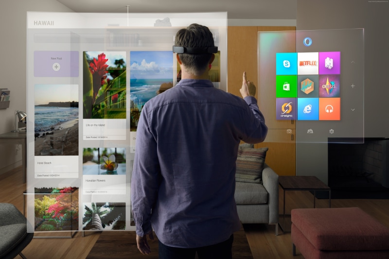 review, virtual reality, A.R. headset, Windows 10, augmented reality, 4K, Real Futuristic Gadgets, Hi-Tech News of 2015, Microsoft HoloLens, desktop