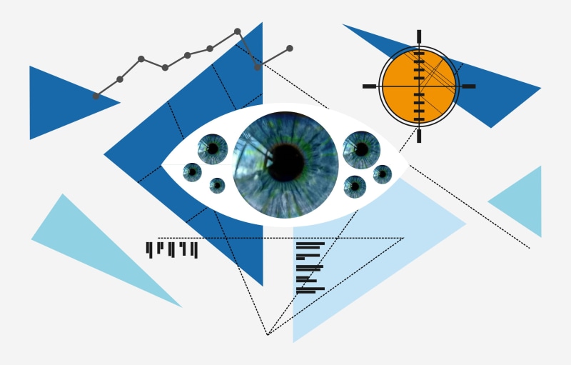human, vision, anatomical, oculist, design, personal, biometric, poster, authentication, focus, interface, care, icon, connection, arrow symbol, visual