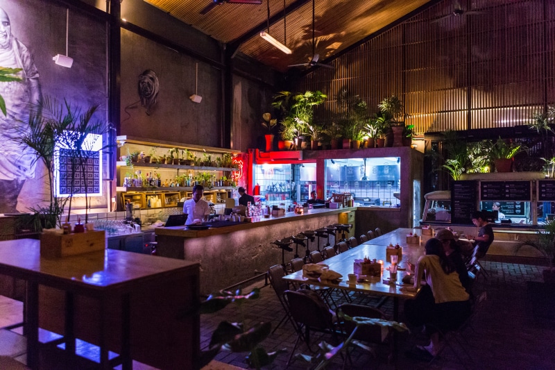dining, setting, cyberpunk, built structure, three buns, seat, illuminated, business, bar - drink establishment, neon, bar, chair, restaurant, indoors