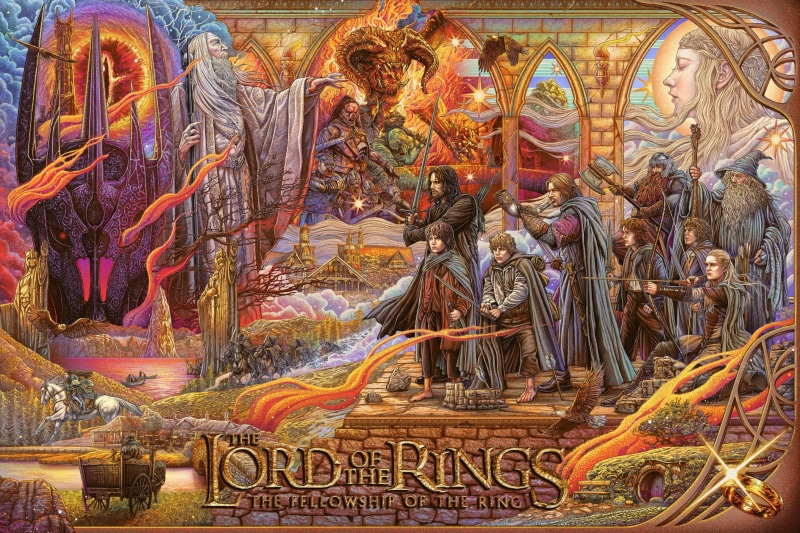 2K, The Lord of the Rings: The Fellowship of the Ring, The Lord of the Rings, movies, artwork, fantasy art