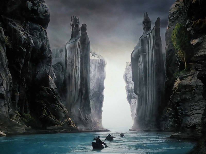 The Lord of the Rings: The Fellowship of the Ring, The Lord of the Rings, 480P, movies, Argonath