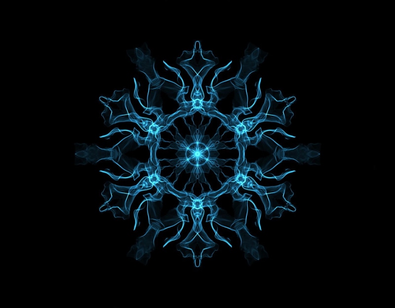 shape, simple, nature, winter, circle, digital composite, snow, kaleidoscope, indoors, symmetry, studio shot, mandala, digital art, 720P, geometric Shape